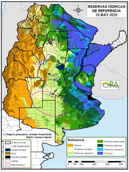 Reservas hídricas